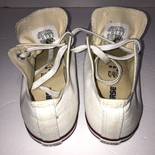 CONVERSE CT LEAN OX #142270F WHITE Men's SZ 7/ Women’s 8.5Unisex Very Clean - Picture 3 of 11