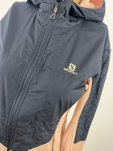Chaqueta Salomon Outline Toda Temporada Híbrida Capa Media Para Mujer XS Ébano Siroco - Imagen 3 de 6