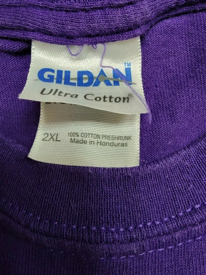 Camisa Gildan Para Hombre Talla 2XL XXL Baltimore Ravens Super Round Team Flacco 2009 Foto 2 de 4