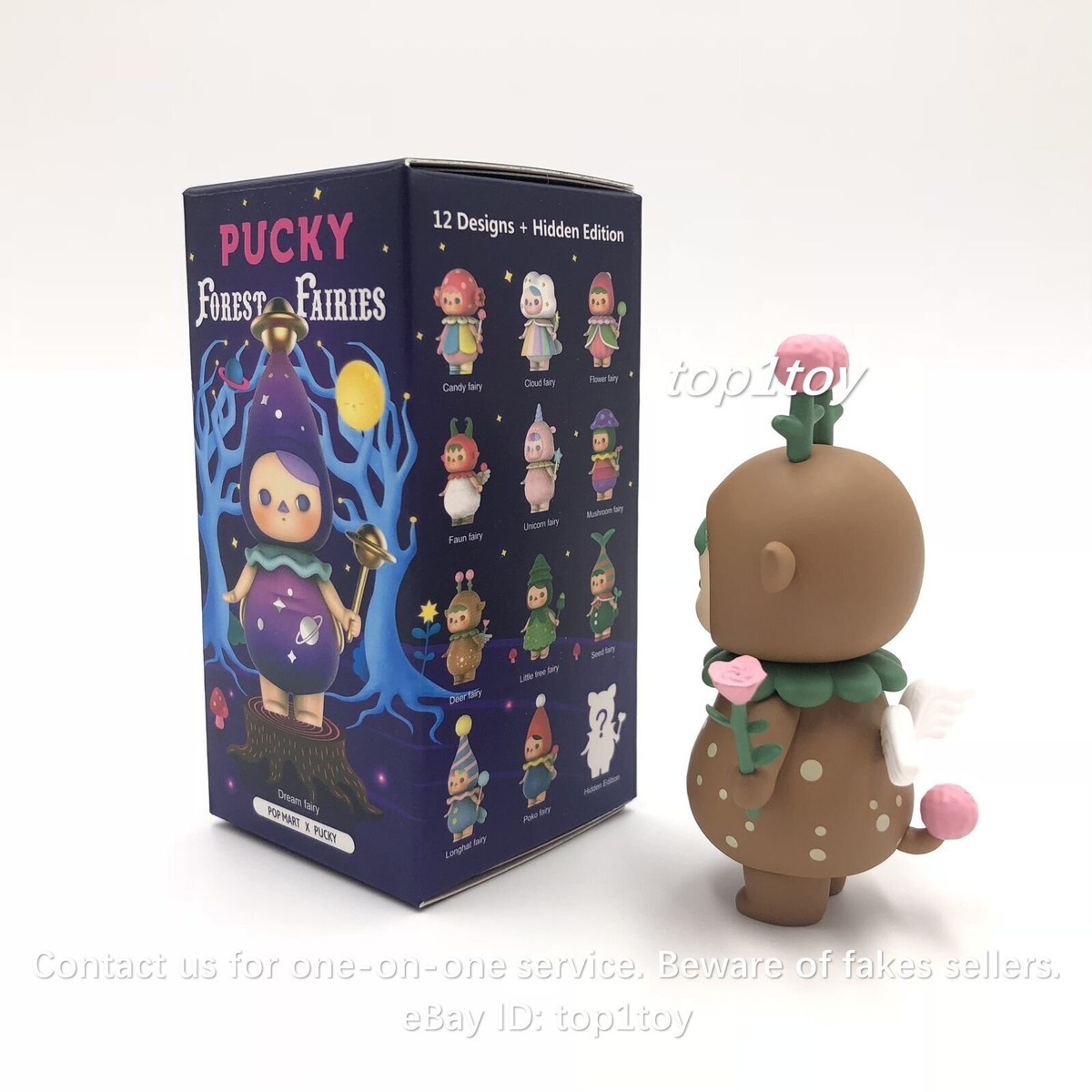 POP MART PUCKY Forest Fairies Deer Fairy Mini Figure | eBay