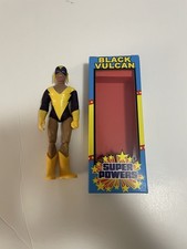 FIGURES TOY COMPANY SUPER POWERS BLACK VULCAN 8&rdquo; MEGO ACTION FIGURE NEW 2017.