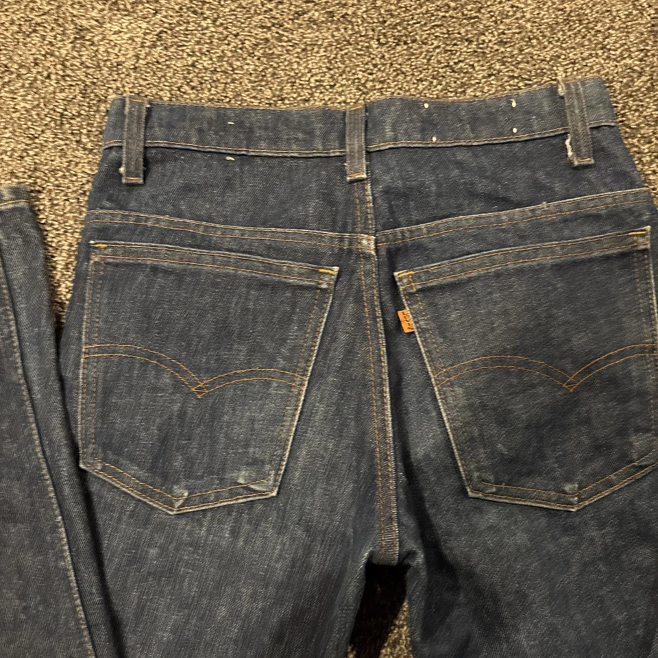 Fondo de campana vintage años 70 Levi’s 684 acampanado aturdido y confundido delgado 28x32 años 70 EE. UU. Foto 3 de 4