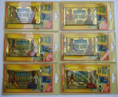RARE NEW 6 PACKETS BUSTINE SOBRE TUTE TOPPS like PANINI FOOT MATCH ATTAX 2010 - Photo 1/2