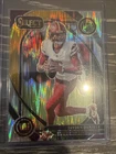 2024 Panini Select -Club Level Jayden Daniels #217 Red & Yellow Shock Prizm (RC)