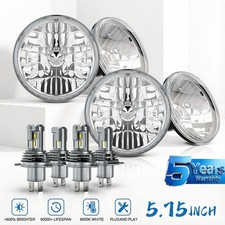 4 5.75 5-34 Led Round Headlights For Ford Thunderbird 1958 1959 1960-1978