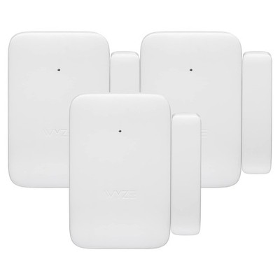 Wyze Home Security System Entry Sensor  Window and Door Entry Protection 3Pac...