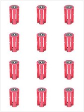 DSLRKIT 4AAA LR03 to C Size Parallel Battery Adapter Holder Pack of 12 pink