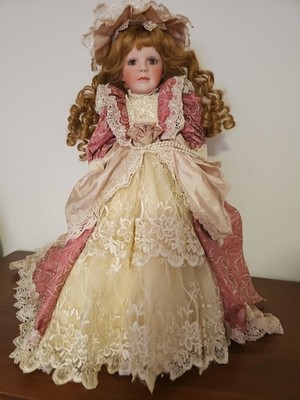 EMILY ROSE FULL BODY PORCELAIN JANIS BERARD VICTORIAN TREASURED HEIRLOOM DOLL