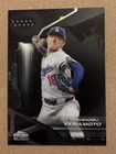 2026 Topps Chrome Black Yoshinobu Yamamoto Base (Raw)
