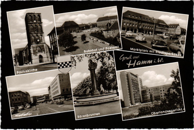 CPM AK HAMM SCENES GERMANY (1435947)