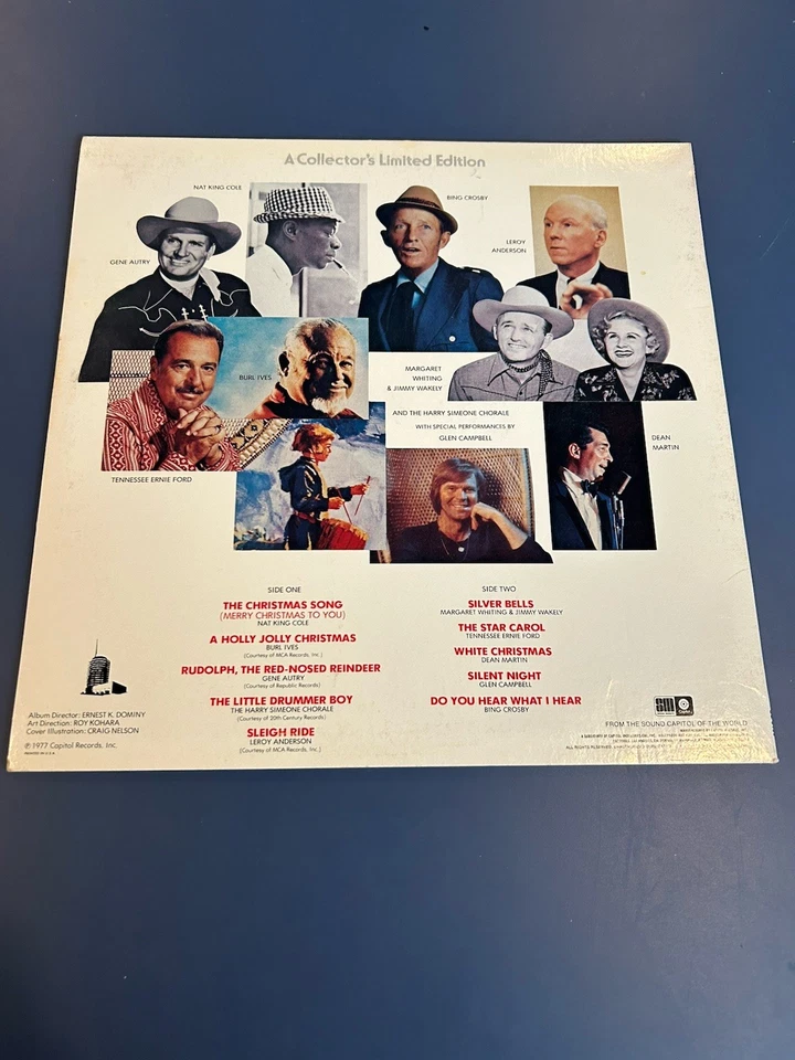 POPULAR CHRISTMAS CLASSICS Vinyl LP Capitol Limited Edition SL-8100 VG Foto 2 de 4