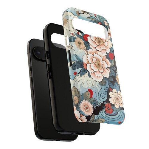 Japanese Floral Art - Tough Phone Case - iPhone, Galaxy, Google Pixel Models - 第 98/203 張圖片