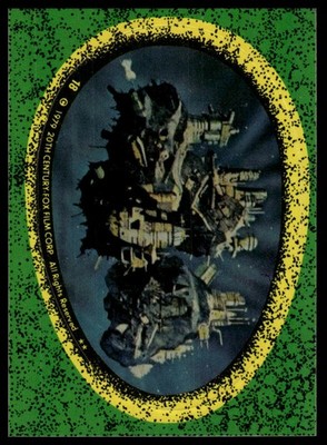 1979 Topps Alien #18 Asteroid Colony Design Stickers