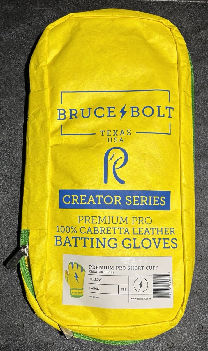 Gants de frappe BRUCE BOLT BLEU FRAMBOISE grande ligue à mâcher