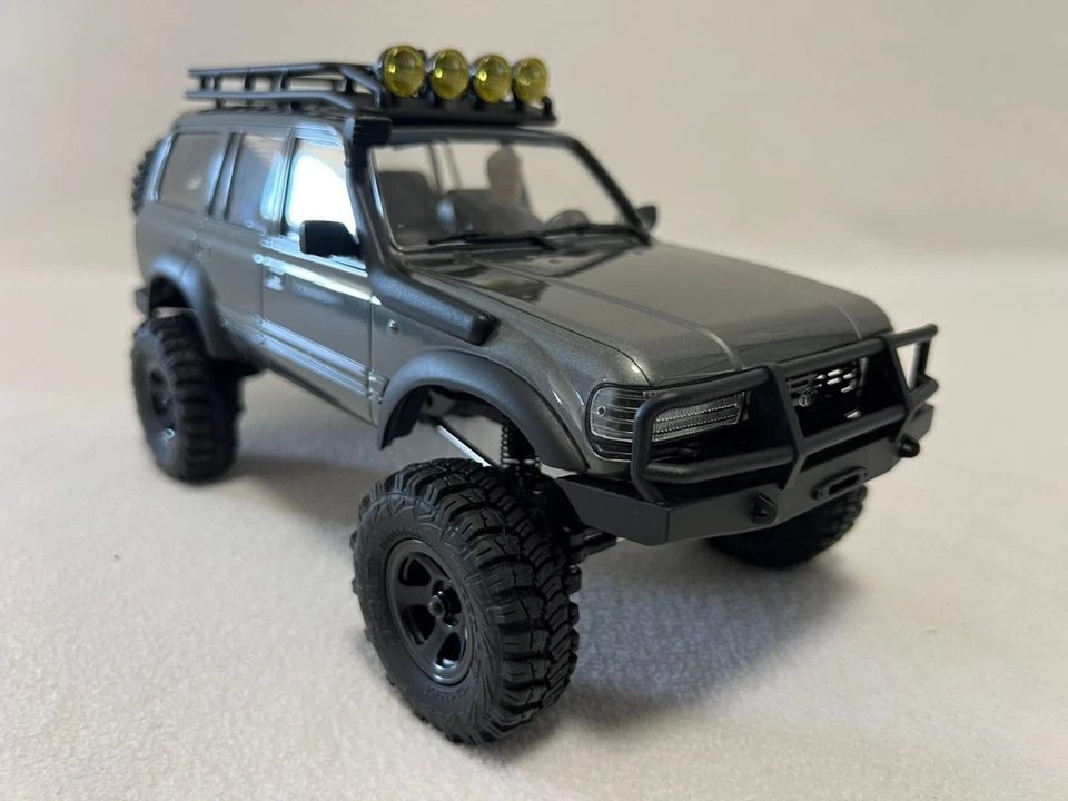 FMS FCX18 LC80 1:18 Toyota Land Cruiser 80 RC Crawler, RTR, 2-Gang, Portal Axl - Bild 4 von 4