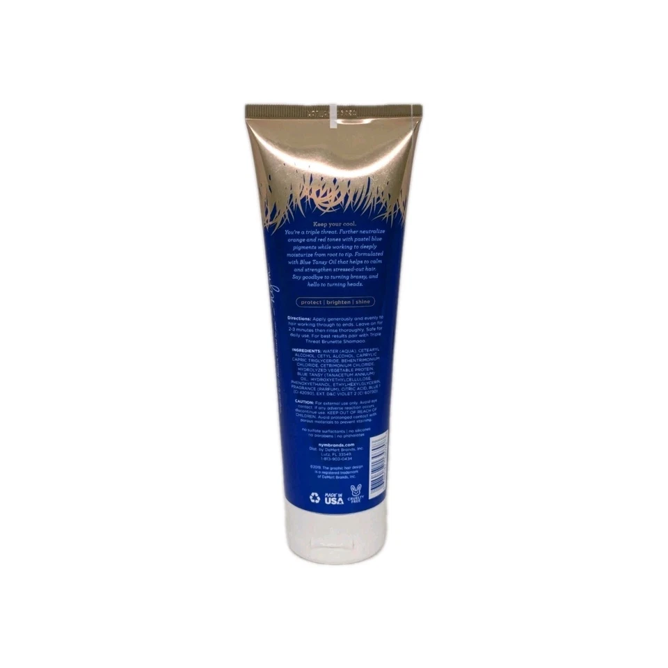 Not Your Mother's Triple Threat Brunette Blue Treatment Conditioner 8 Fl Oz - Image 2 of 2