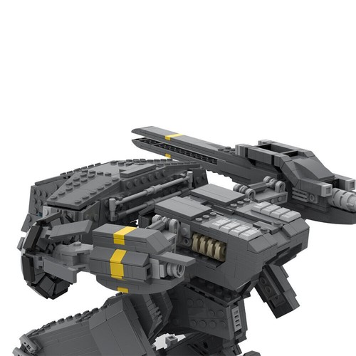 Mechanic Metal Robot Gear Solid Building Blocks Toys Set High-Tech Battle Model - Picture 4 of 8