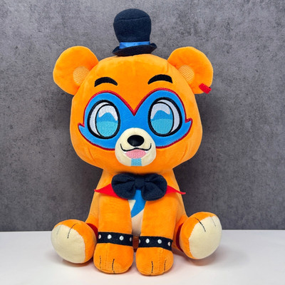 Youtooz Five Nights At Freddy's - Glamrock Freddy Fazbear sitzender Plüschtier Stofftier 10 Zoll