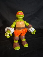 Teenage Mutant Ninja Turtles Michaelangelo Figure TMNT 9" - As Shown