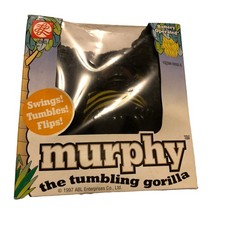 Murphy The Tumbling Gorilla Toy From 1997 Tumbles Flips Vintage Yellow-Black