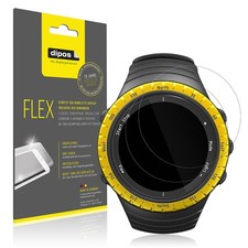 2x protective film for Suunto Core Black Yellow, 100 coating,