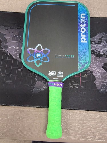 Proton Series Three S3PS15 Pickleball Paddle Upa USA Approved Teal Green