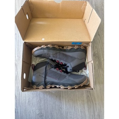Columbia Ruby Canyon Men s Hiking Boots Size 9 Gray Trail Outdoor Shoes
