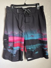 Men  s Billabong Ocean Current Board Shorts Size Large Sunset Design Super Soft