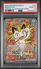 2026 POKEMON PERFECT ORDER SPECIAL ILLUSTRATION RARE #121 MEOWTH EX PSA 10