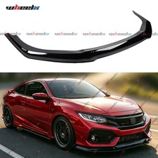 For 2017-2021 Honda Civic Si Hatchback Fk7 Gloss Black Front Bumper Lip Splitter For 2017-2021 Honda Civic Si Hatchback Fk7 Gloss Black Front Bumper Lip Splitter