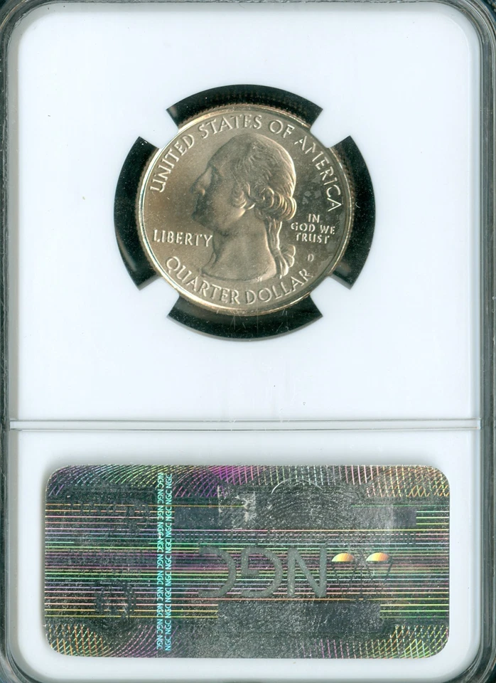 2011 D GETTYSBURG QUARTER NGC MS68 MAC SPOTLESS ONLY 1 FINER . - Image 2 of 2