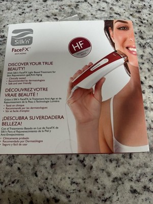 Silk'n FaceFX Face Skin Care Anti Aging Handheld LED Light Treatment Red New