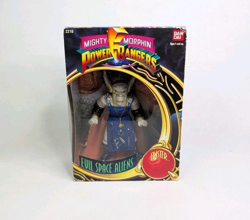 Vintage Bandai Power Rangers Finster Evil Space Aliens 1993 NEW In Box