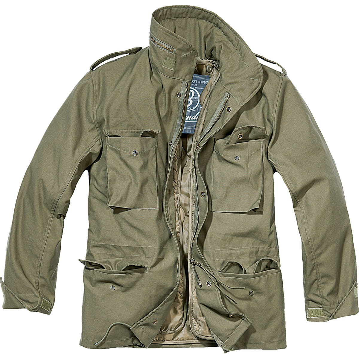Eeuu Chaqueta De Campo M65 Con Forro Oliva S-5XL