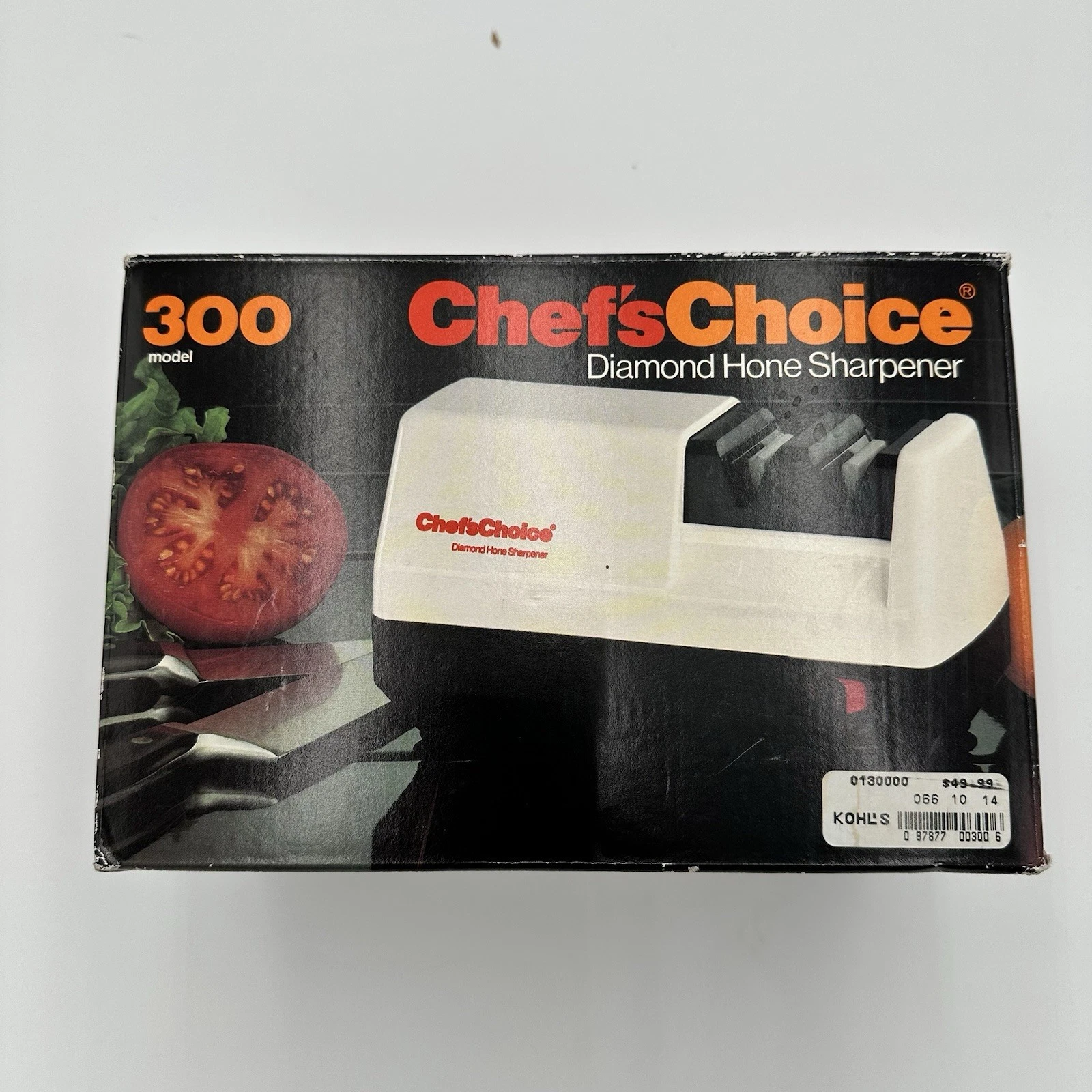 Chefs Choice Diamond Home Sharpener Model 300 New M2 Knife Sharpener