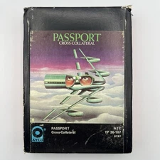 Passport - Cross-Collateral - Restored 8 Track Tape - New Pad and Splice