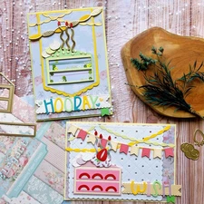 DIY Metal Cutting Dies Cake Alphabet Stencils Embossing Scrapbooking Paper Craft