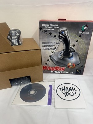 Logitech WingMan Extreme 3D Joystick (1999)  Open Box Vintage PC Gaming