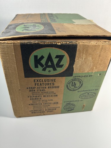 Vintage Kaz Electric Humidifier 1954 Model 95 With Box. No Manual. - Picture 3 of 11