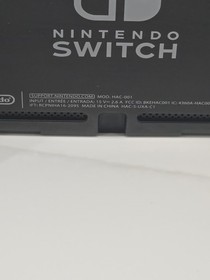 🎮 Nintendo Switch Game Console HAC-001 w/ OEM Joycons, Dock & Hookups TESTED