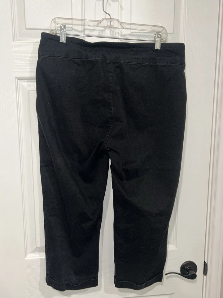 Miracle Body Mujer Abdomen Adelgazante Capri Pantalones Talla 14 Foto 2 de 4