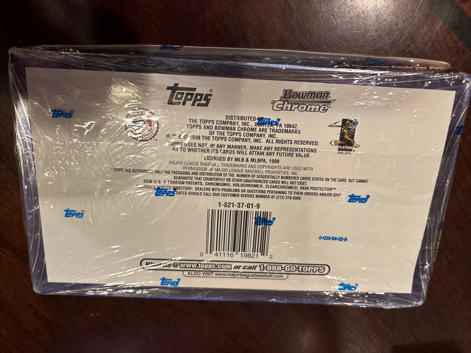 1999 Bowman Chrome Baseball Series 1 Factory Sealed Box - Image 2 of 2