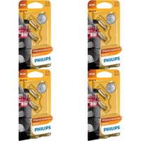 4X Philips Standard W3W 3W 12V Autolampen GlüHlampen GlüHbirnen