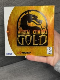Mint💿! Mortal Kombat Gold Complete CIB VG Refurb + 1yr Warranty Sega Dreamcast