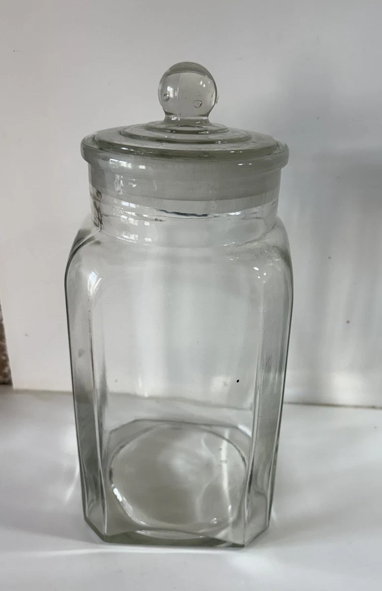 ANCIEN BOCAL A BONBON EN VERRE MOULE CONFISERIE EPICERIE FIN 19eme EUR 14,90 - FR