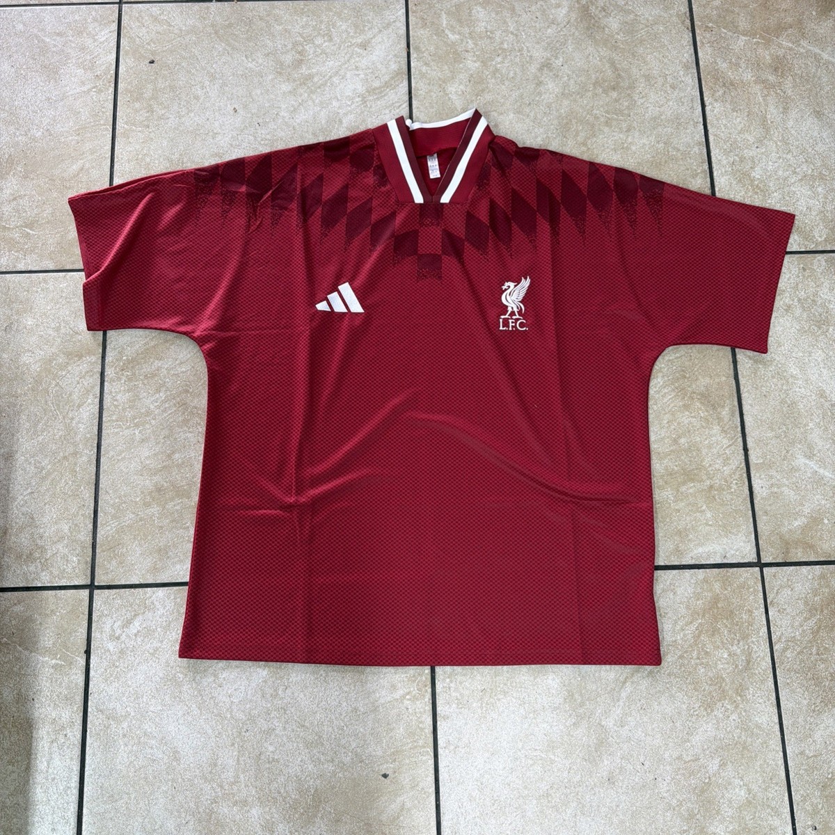 RARE* Liverpool FC Adidas Home Stadium Jersey Red Mens XL New With