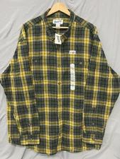 New Duluth Trading Co. Flannel Relaxed Fit Shirt Size XL NWT