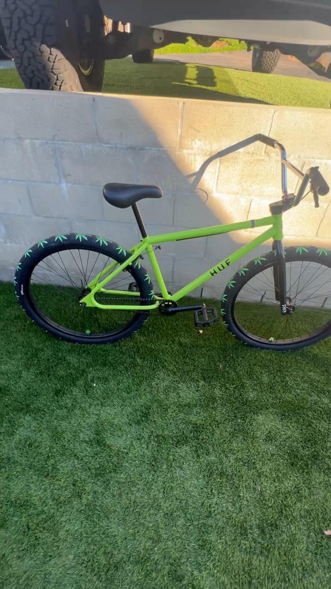 cult devotion bmx bike 26” HUF Collaboration plant life green | eBay