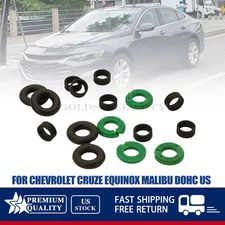 NEW Fuel Injector O-Ring Kit 12673056 For Chevrolet Cruze Equinox Malibu DOHC US
