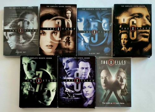 The X-Files Seasons 1,2,5,6,7,8,10 DVD Lot. 7 Complete Seasons.